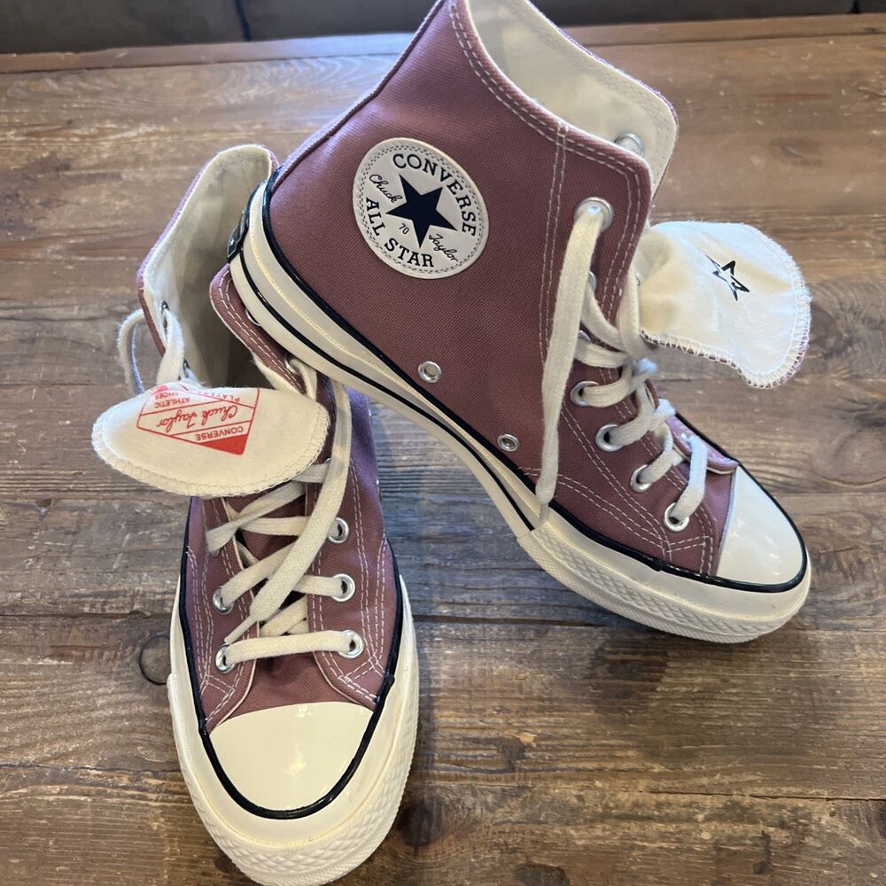 Converse Chuck Taylor All Star High Tops – Saddle Mauve – Women’s 8